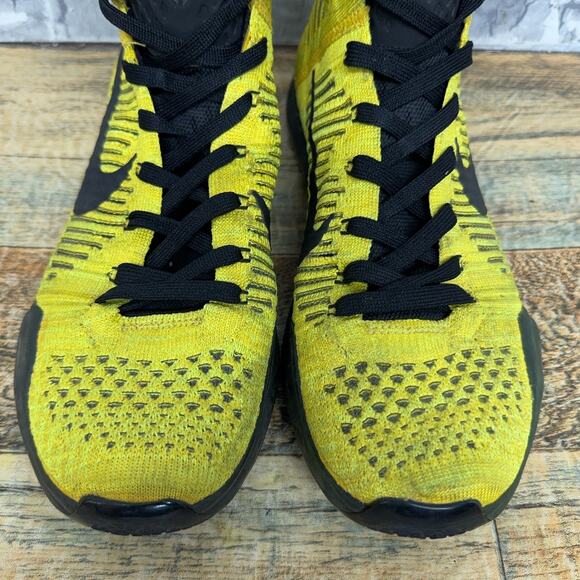 Nike Kobe 10 X Elite High Opening Night Yellow Black 802762-707 Mens Size 8.5 main image 9